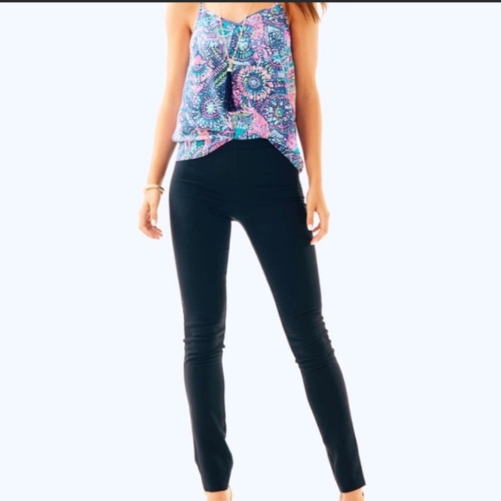 Lilly Pulitzer Alessia Stretch Dinner Pant NWT - Picture 4 of 7